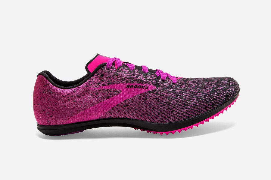 Brooks Mach 19 Spikeless Spikes Shoes Womens - Pink/Black - QIXJM-2437